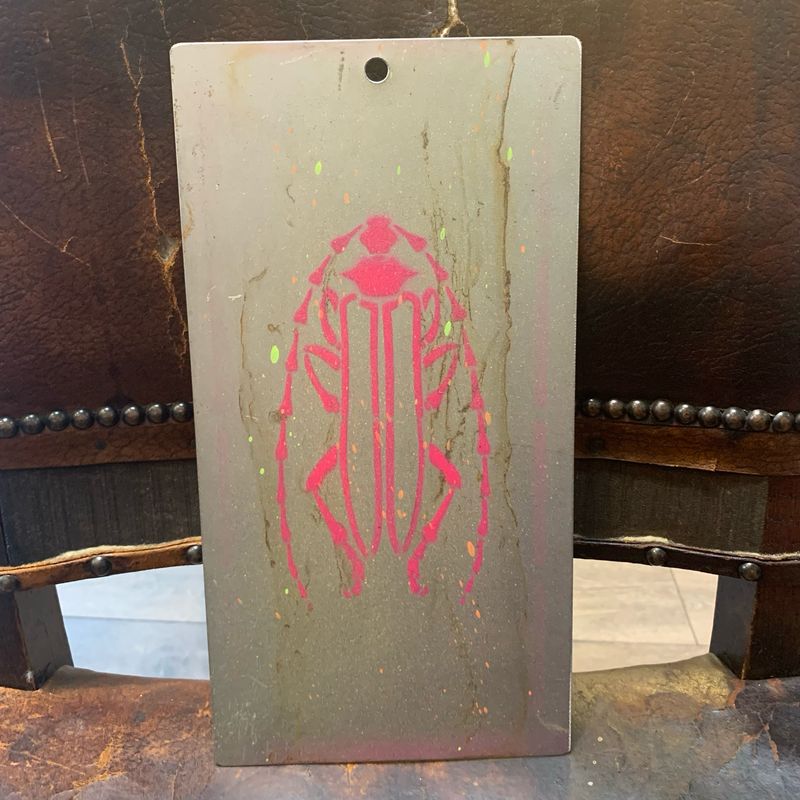 Scarab Beetle On Steel (jams3)