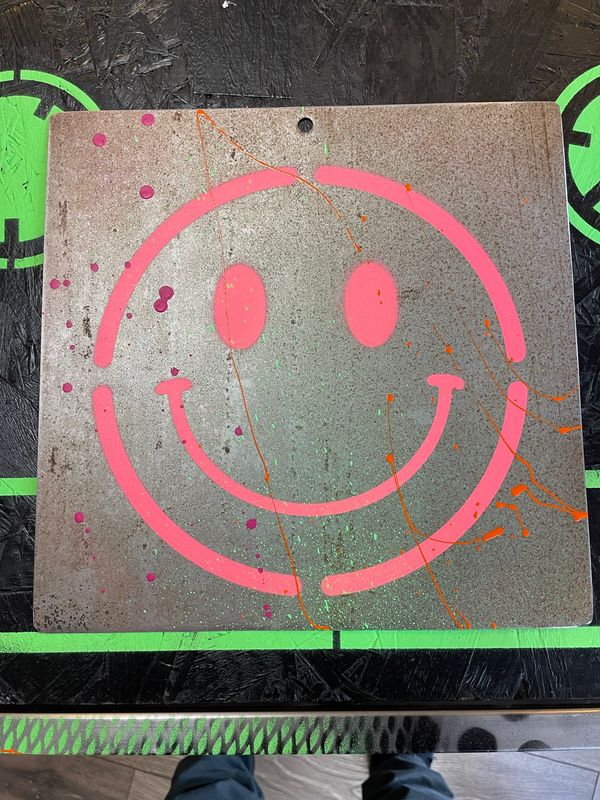Smiley On Steel (jams8)