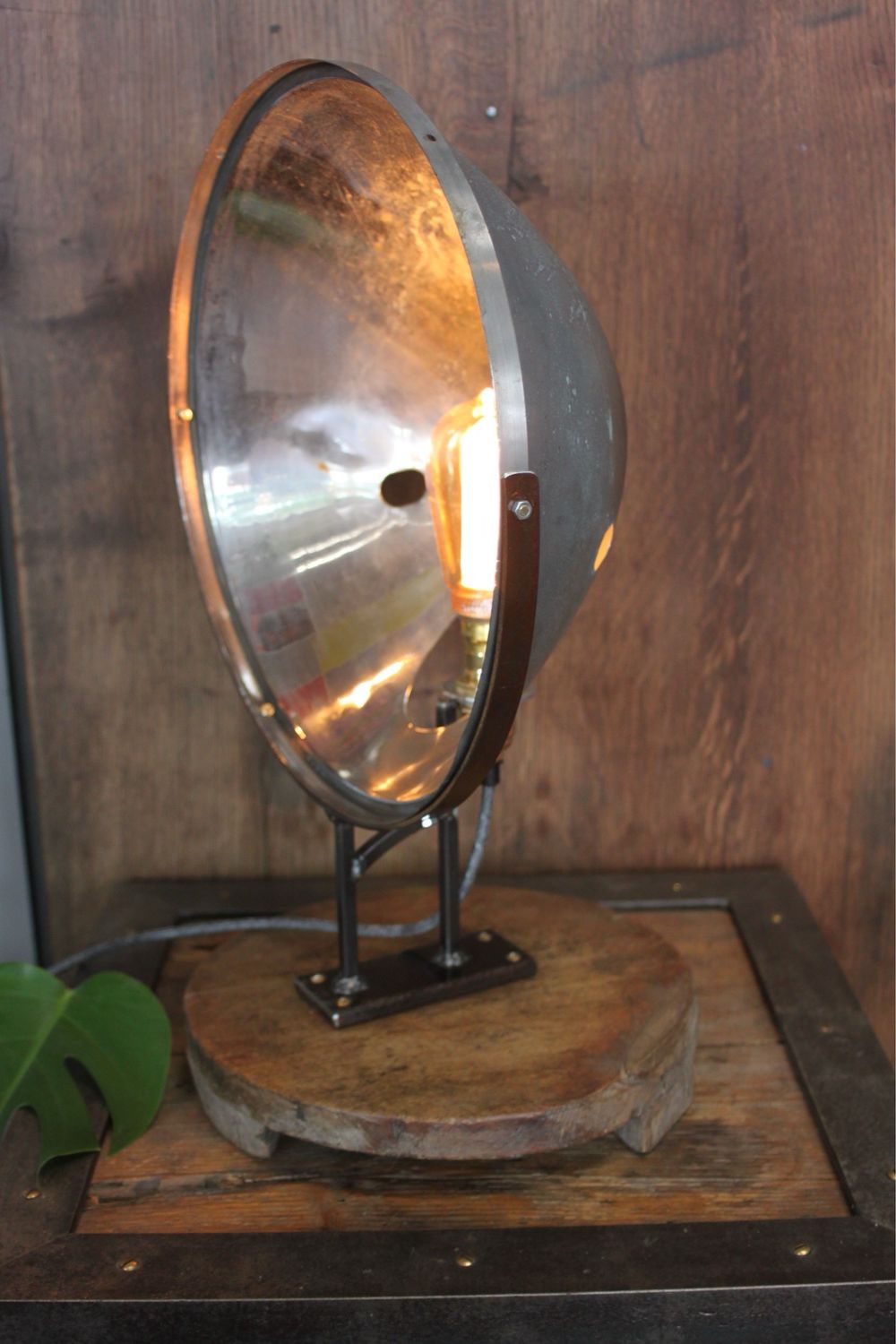 Vintage Lab Stand Lamp