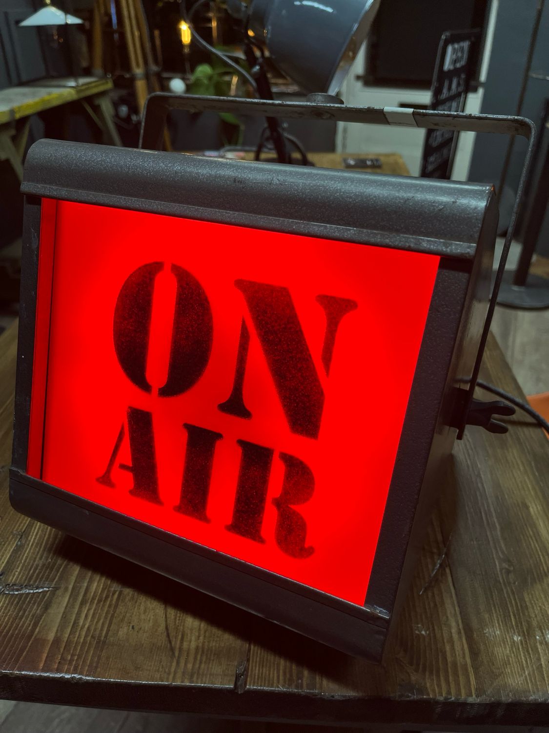 Vintage Strand Stage Light On Air