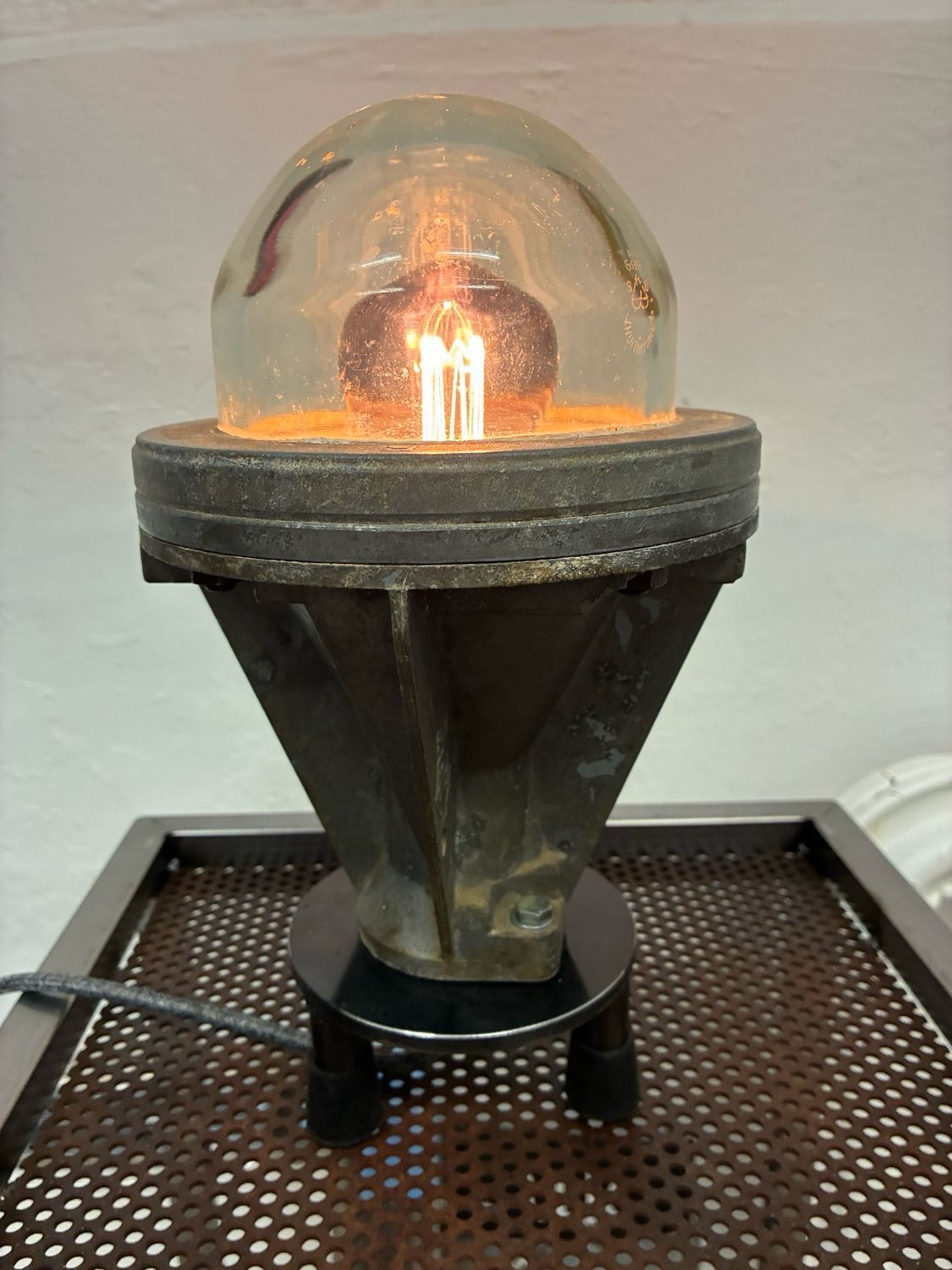 Vintage Victor FLP (flameproof) Industrial Light
