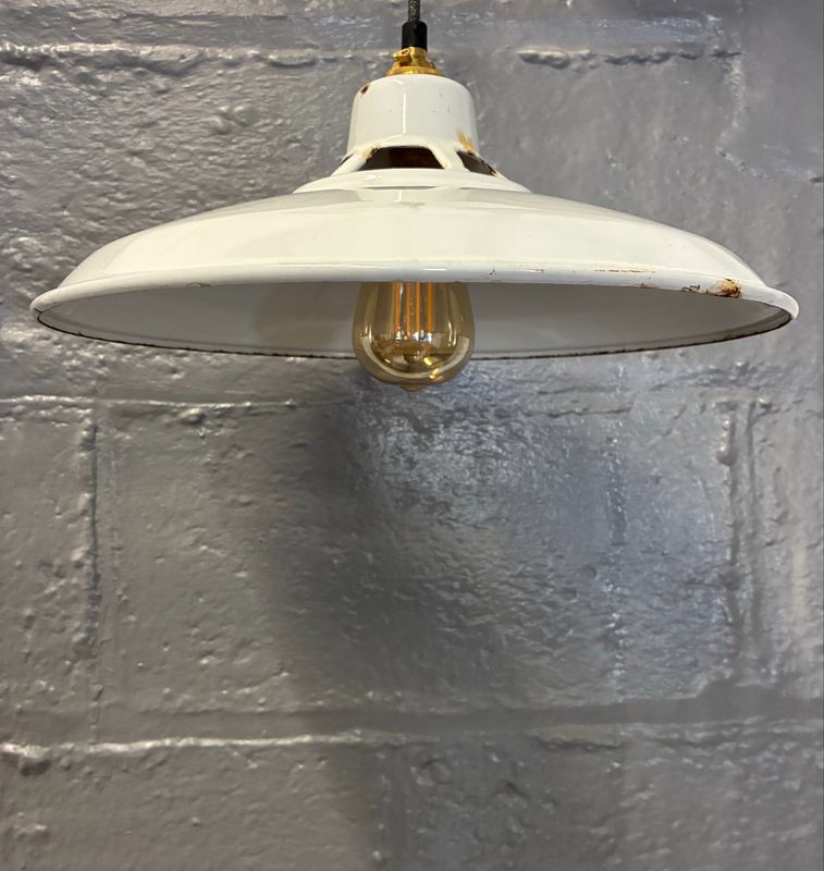 Vintage Industrial Mazdalux Pendant Light