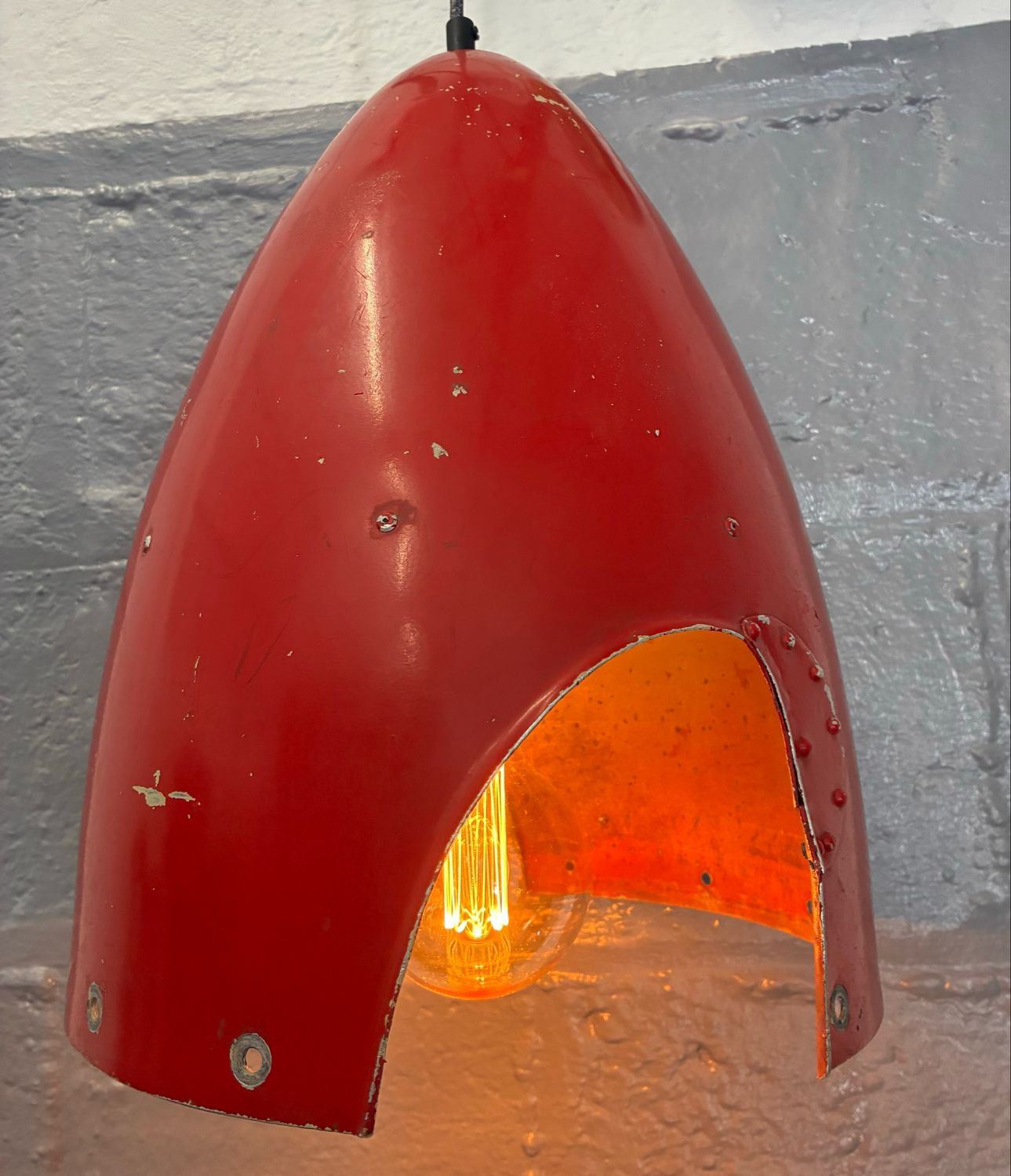 Aircraft Nose Cone Pendant Lamp