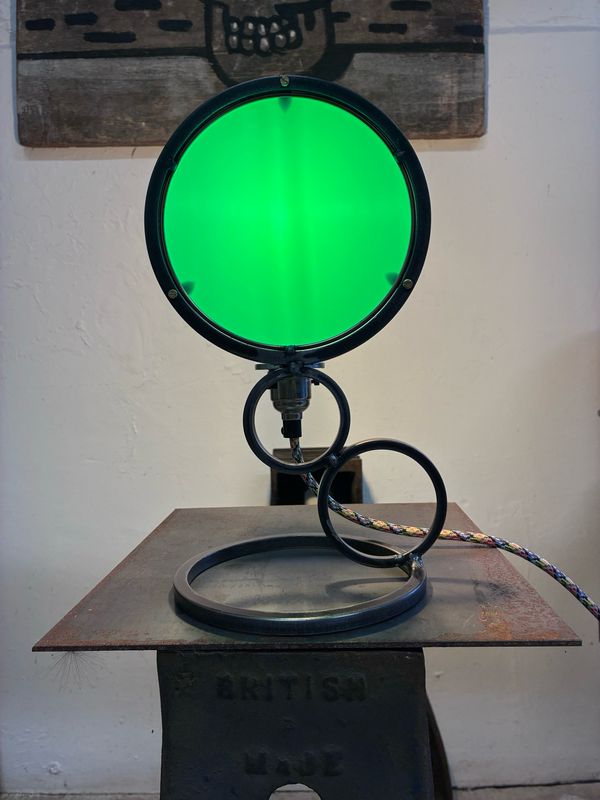 Green Ring Lamp