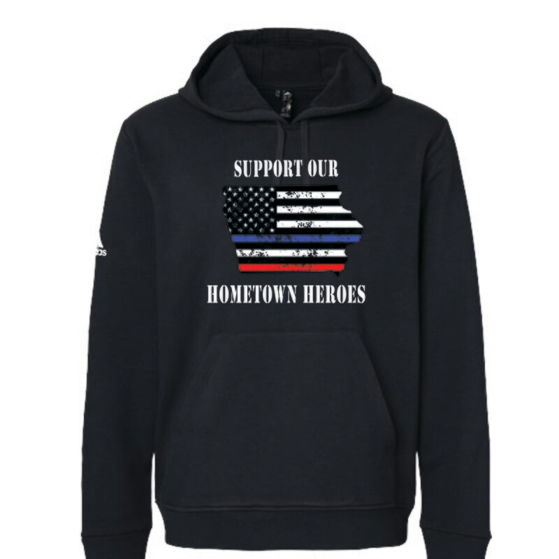 Adidas Support our hometown heroes hoodie