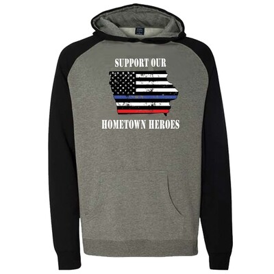 Support our hometown heroes hoodie