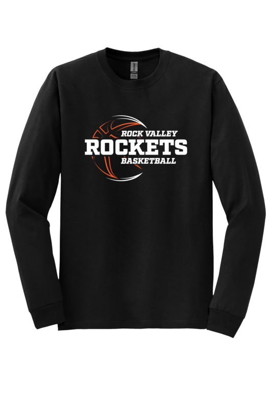 Rock Valley Rockets Basketball Long Sleeve