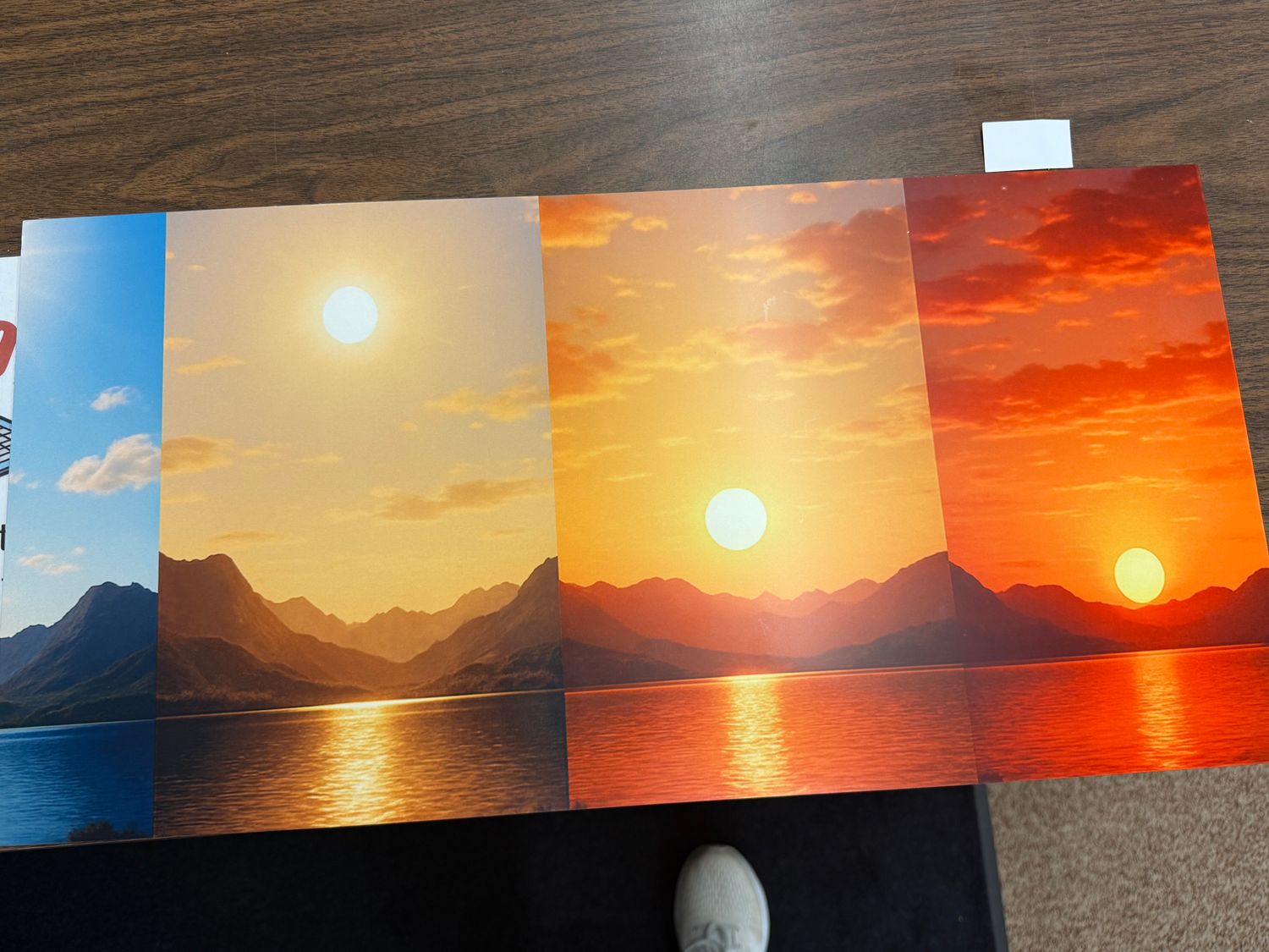 Sunset phases