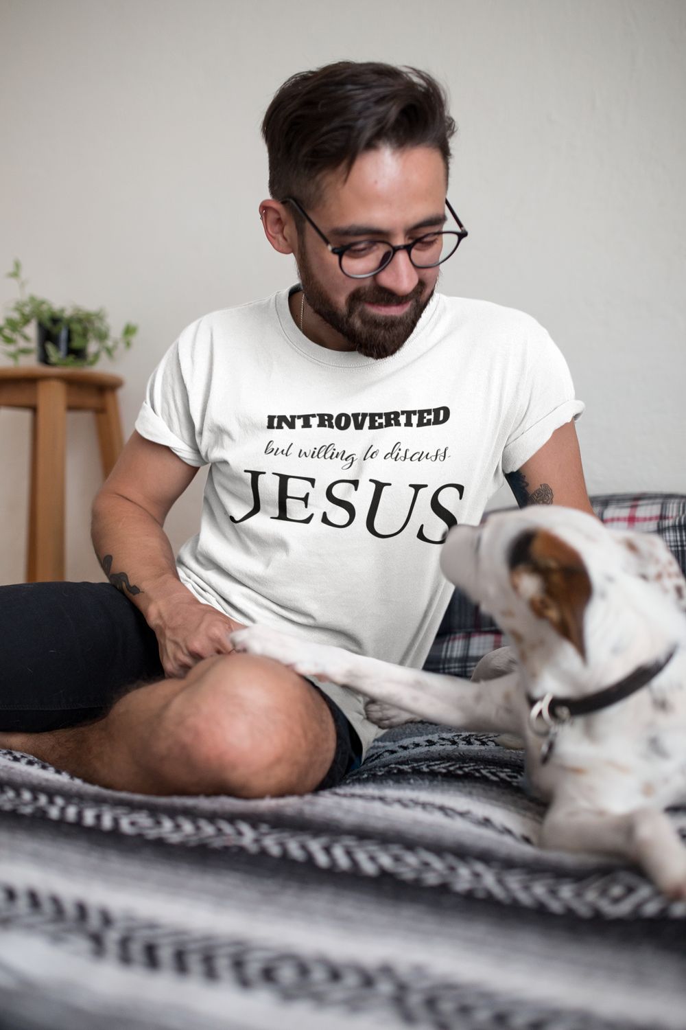 Introverted Willing to discuss JESUS