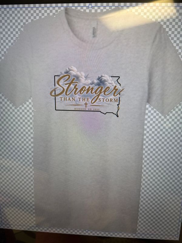 White Strong T-Shirt- Youth