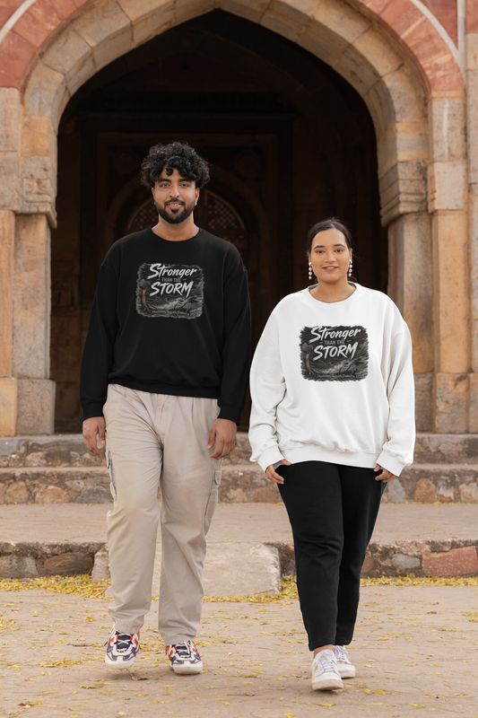 Black Stronger Crewneck Adult