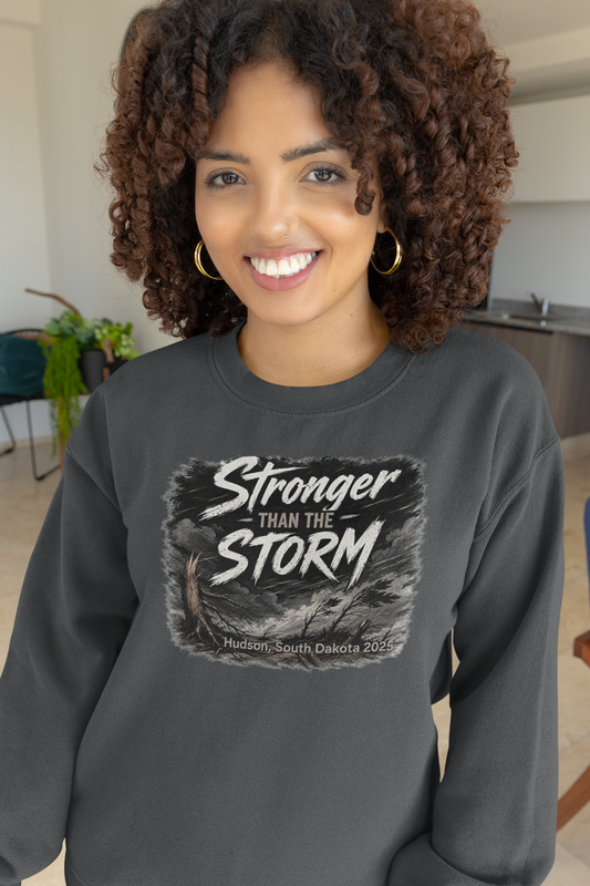 Black Stronger Crewneck Adult