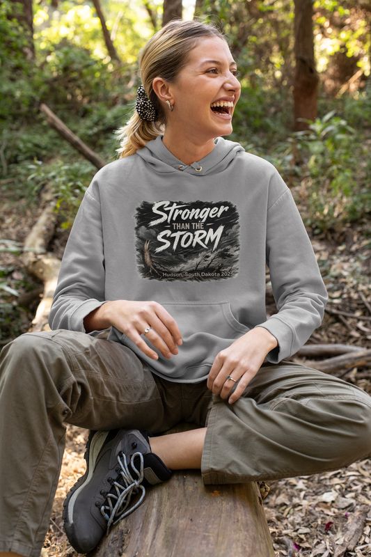 Black Stronger Hoodie Sweatshirt Adult