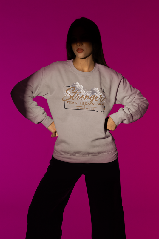 White Strong-Crewneck-adult