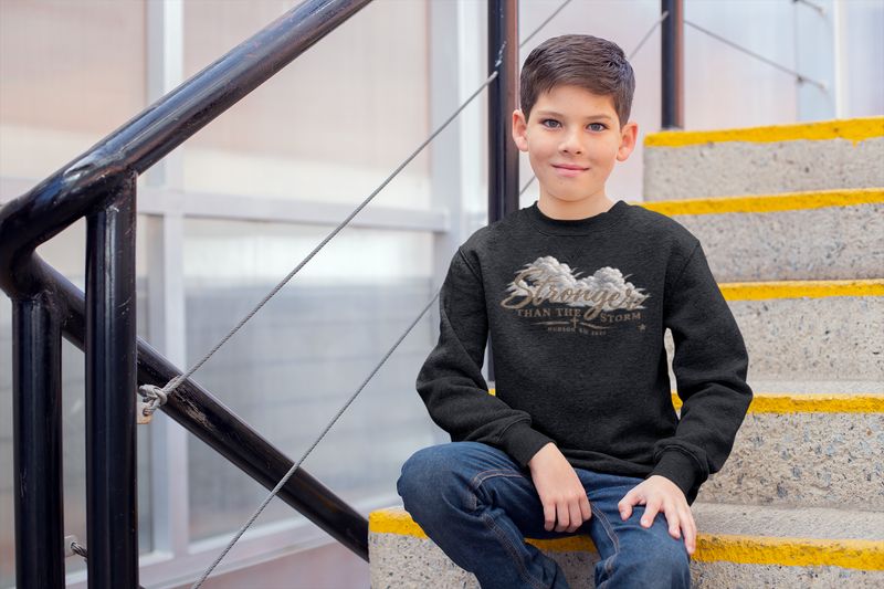 Retro Crewneck Sweatshirt Youth
