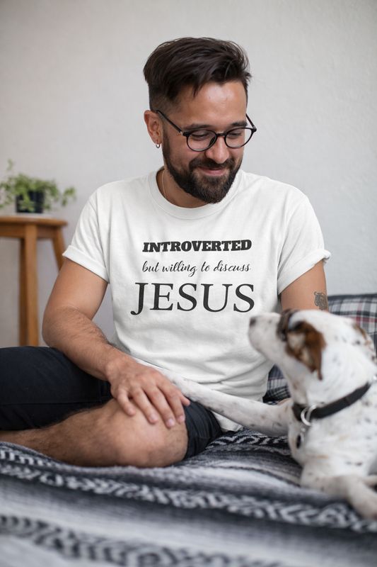 Introverted but willing to discuss JESUS
