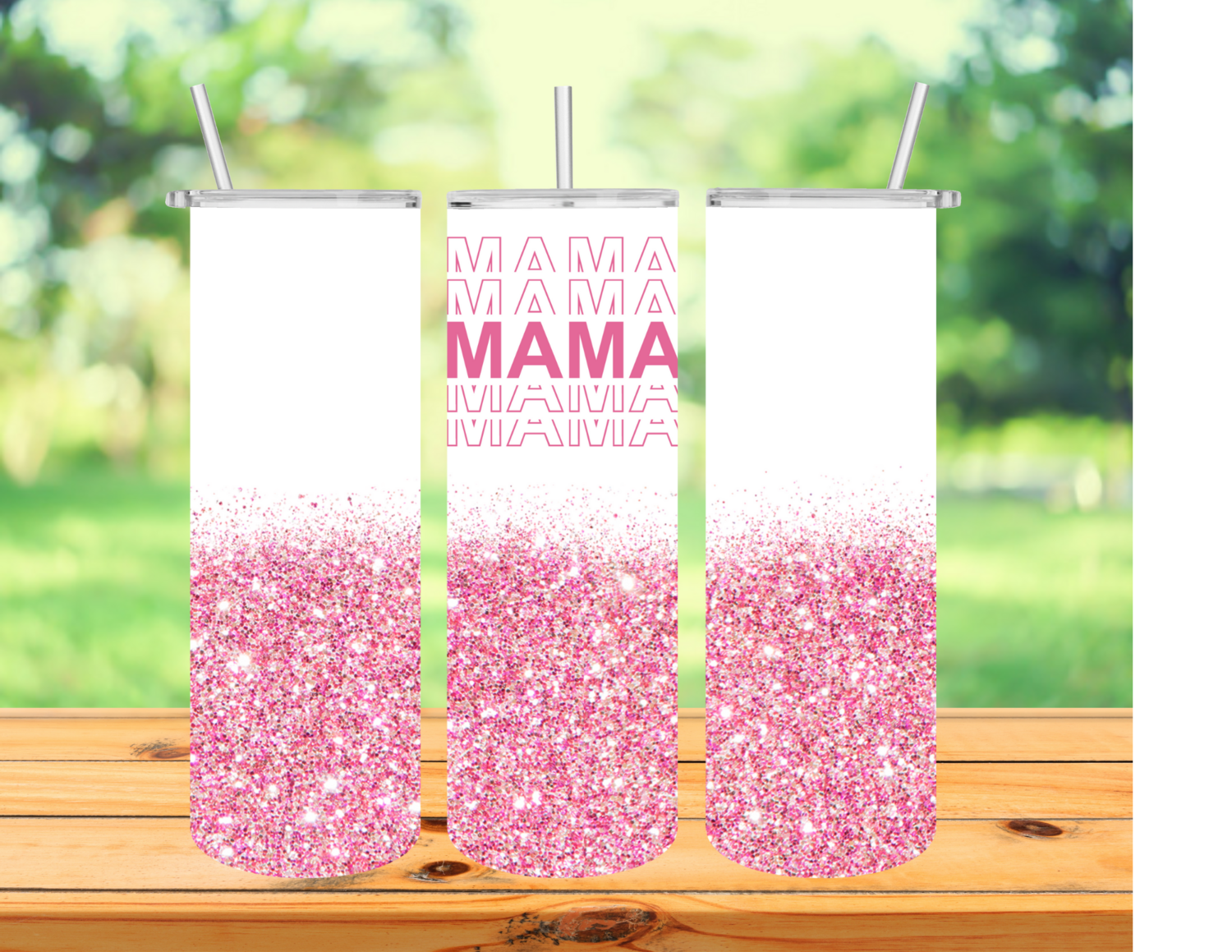 Pink Glitter Mama
