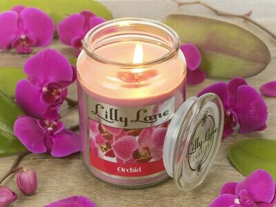 Lilly Lane Orchid 18oz Jar Candle