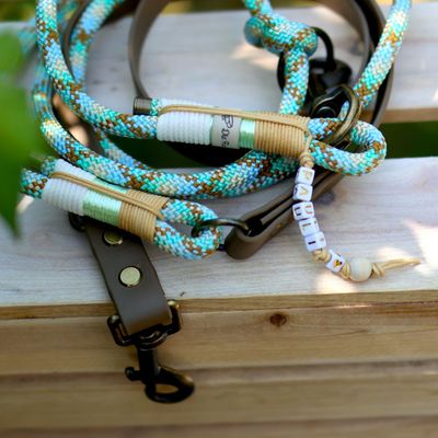 Leine aus Tau & Biothane Design Leyla