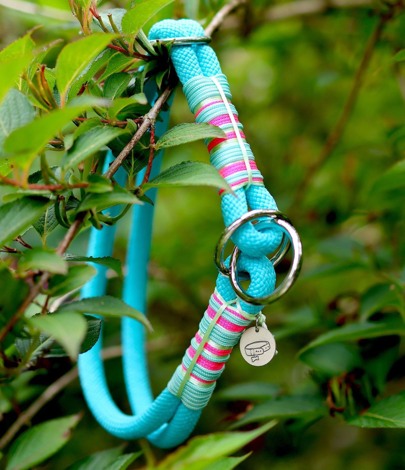 *Sofortkauf* Halsband HU 39cm Premium Tau
