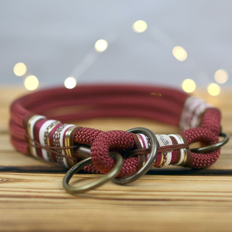 *Sofortkauf* Halsband HU 40cm Premium Tau *Sofortkauf* Halsband HU 40cm Premium Tau