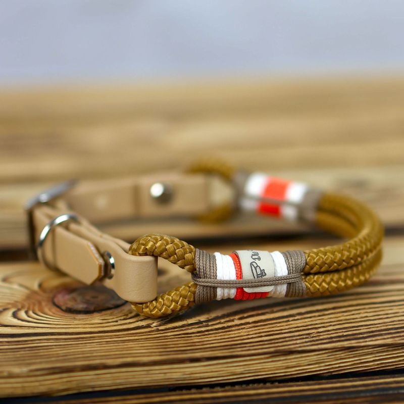*Sofortkauf* Halsband HU 27-31cm Standard Tau *Sofortkauf* Halsband HU 27-31cm Standard Tau