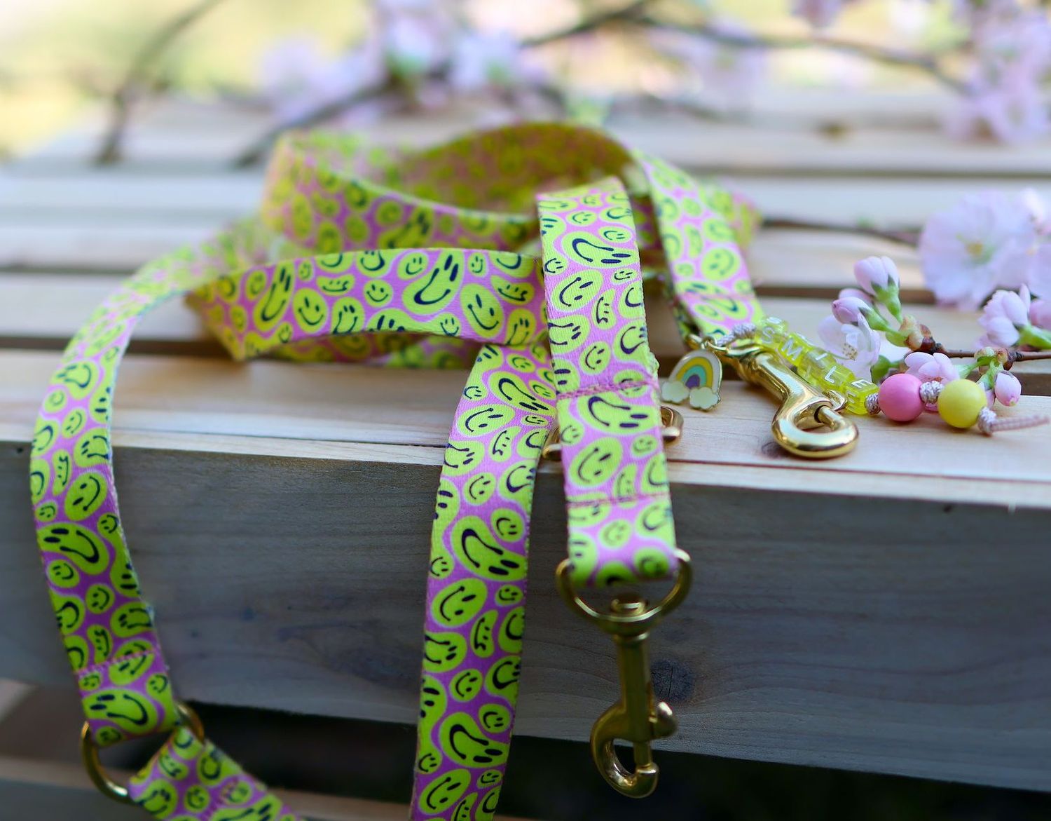 Leine aus Gurtband Design Laika