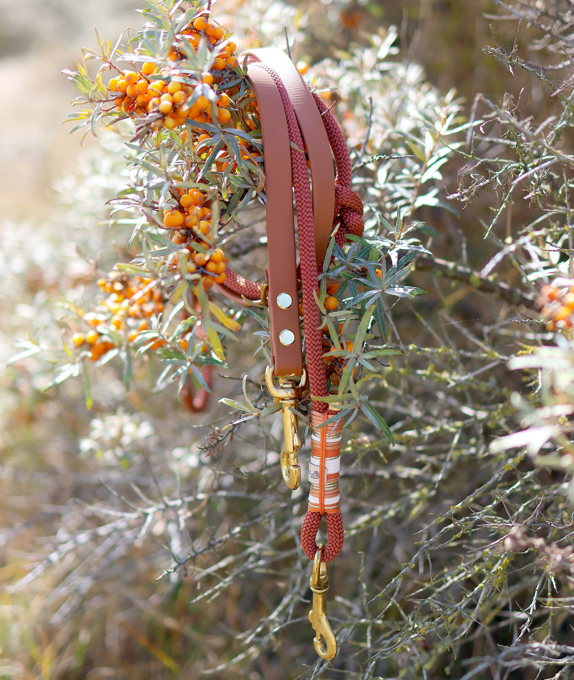 *Sofortkauf* Leine 8mm Premium Tau & Biothane