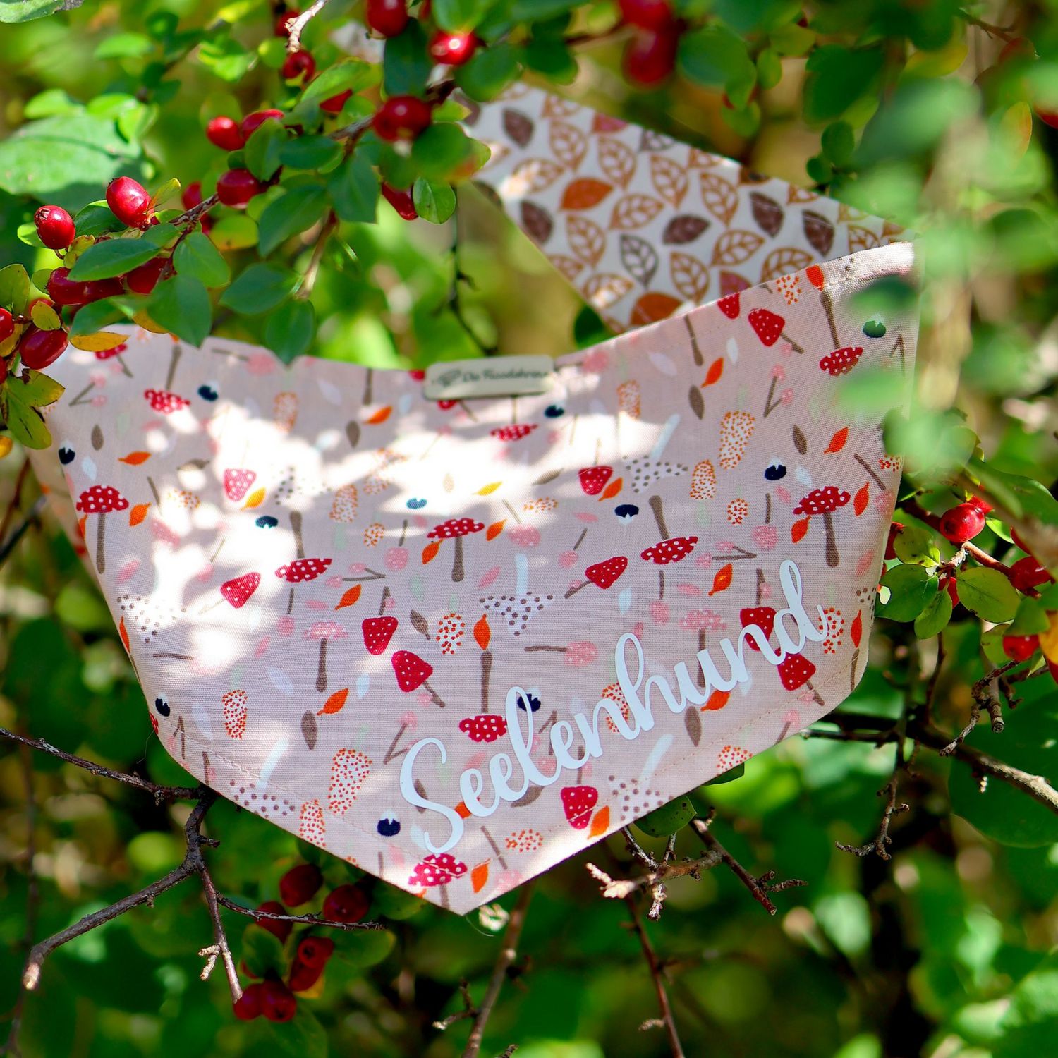 *Sofortkauf* Wende-Halstuch HU 23-31cm bedruckt *Sofortkauf* Wende-Halstuch HU 23-31cm bedruckt