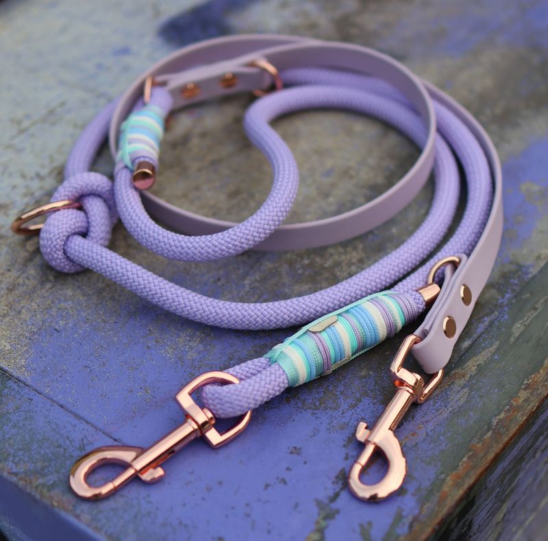 Leine aus Tau & Biothane Design Wilma