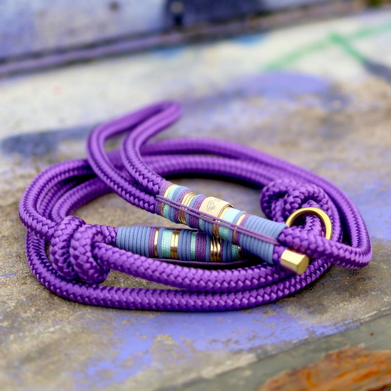 *Sofortkauf* Retrieverleine 10mm Standard Tau *Sofortkauf* Retrieverleine 10mm Standard Tau