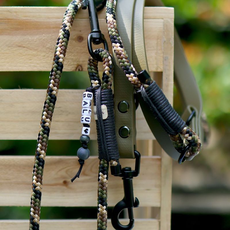 Leine aus Tau & Biothane Design Hades