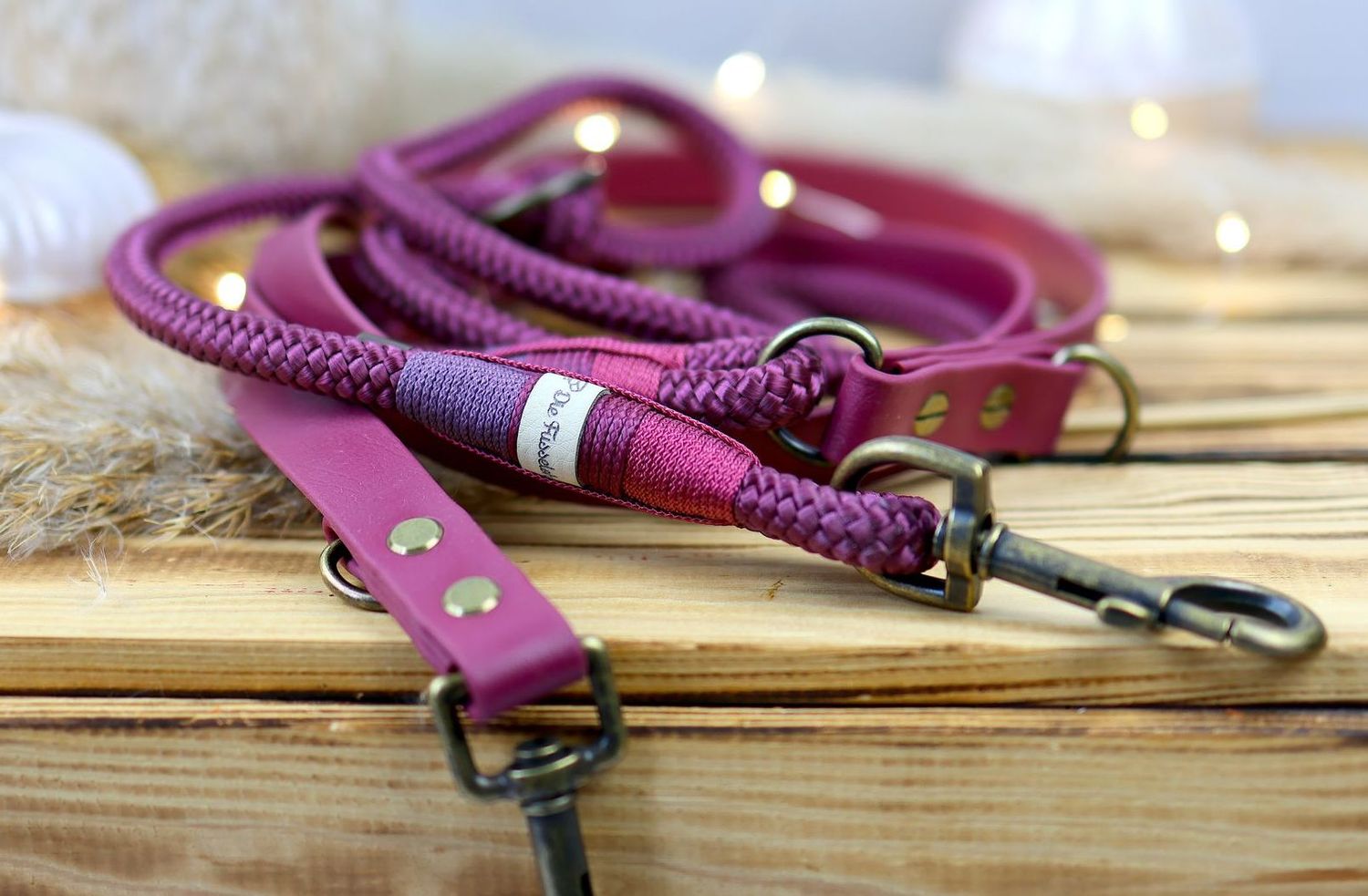 Leine aus Tau & Biothane Design Ellie