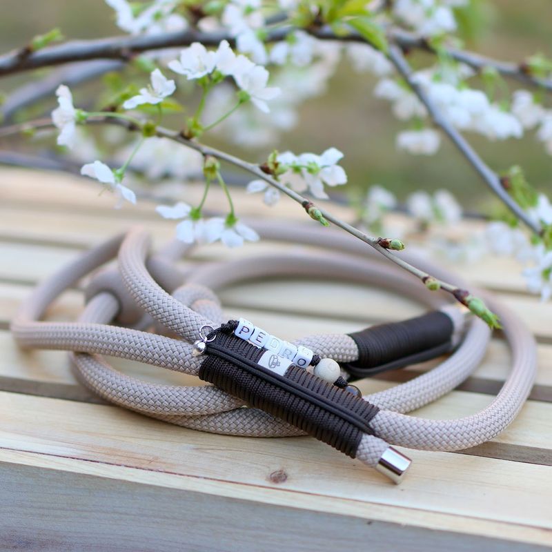 Retrieverleine aus Tau Design Chess