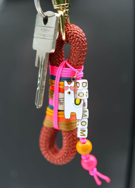 Schlüsselanhänger aus Tau Design Maya