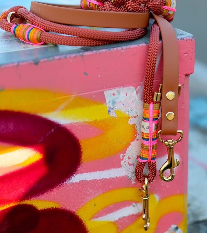 Leine aus Tau & Biothane Design Maya