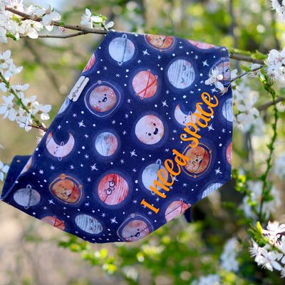 *Sofortkauf* Wende-Halstuch HU 35-42cm bedruckt