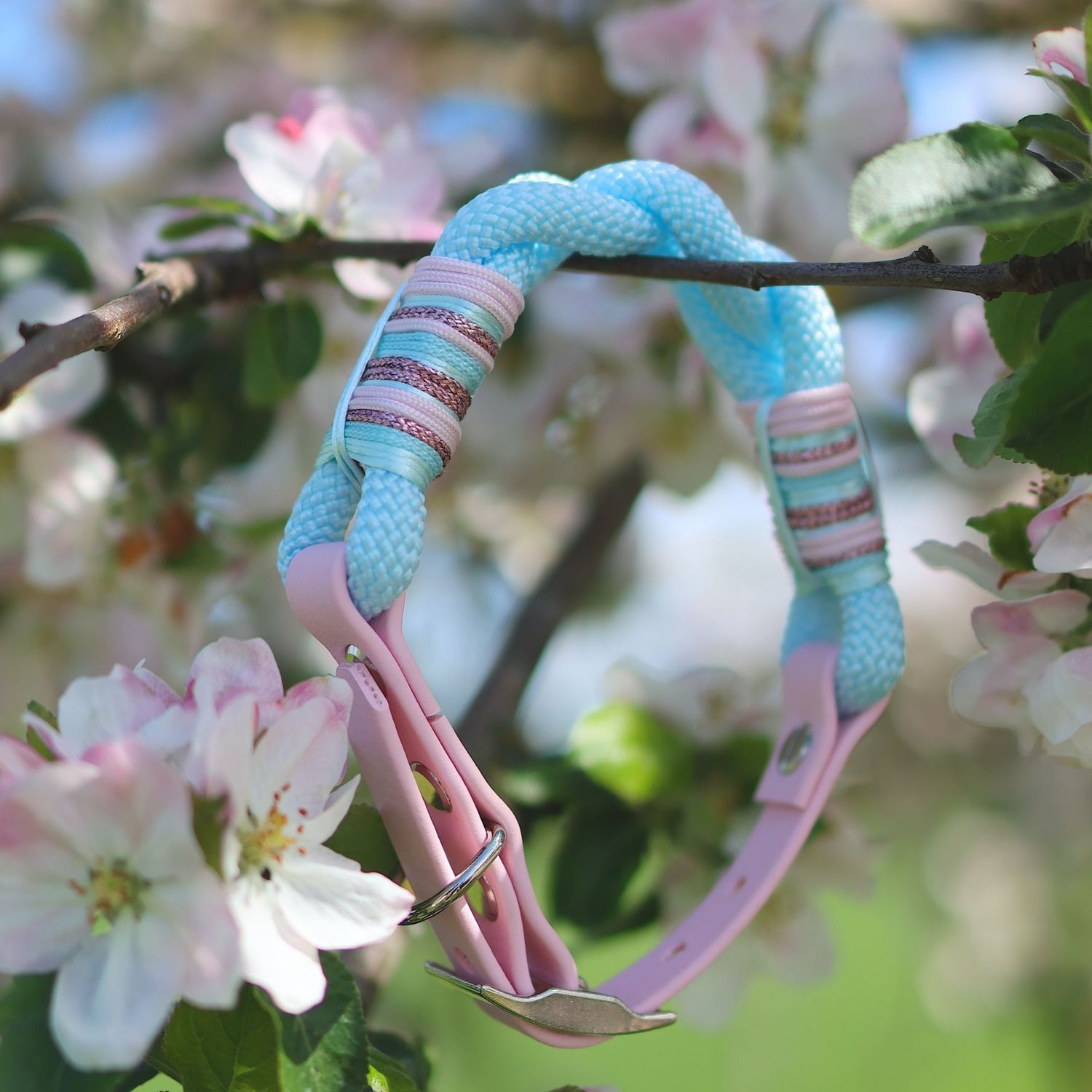 *Sofortkauf* Halsband HU 26-30cm Premium Tau