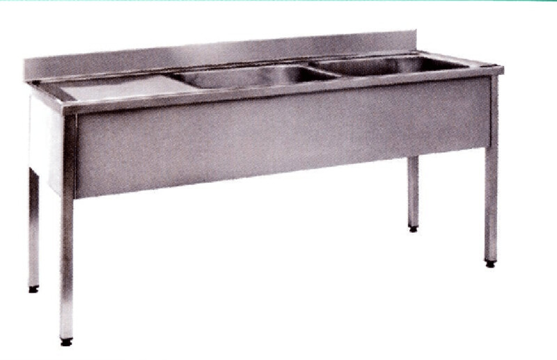 PLONGE MONOBLOC INOX