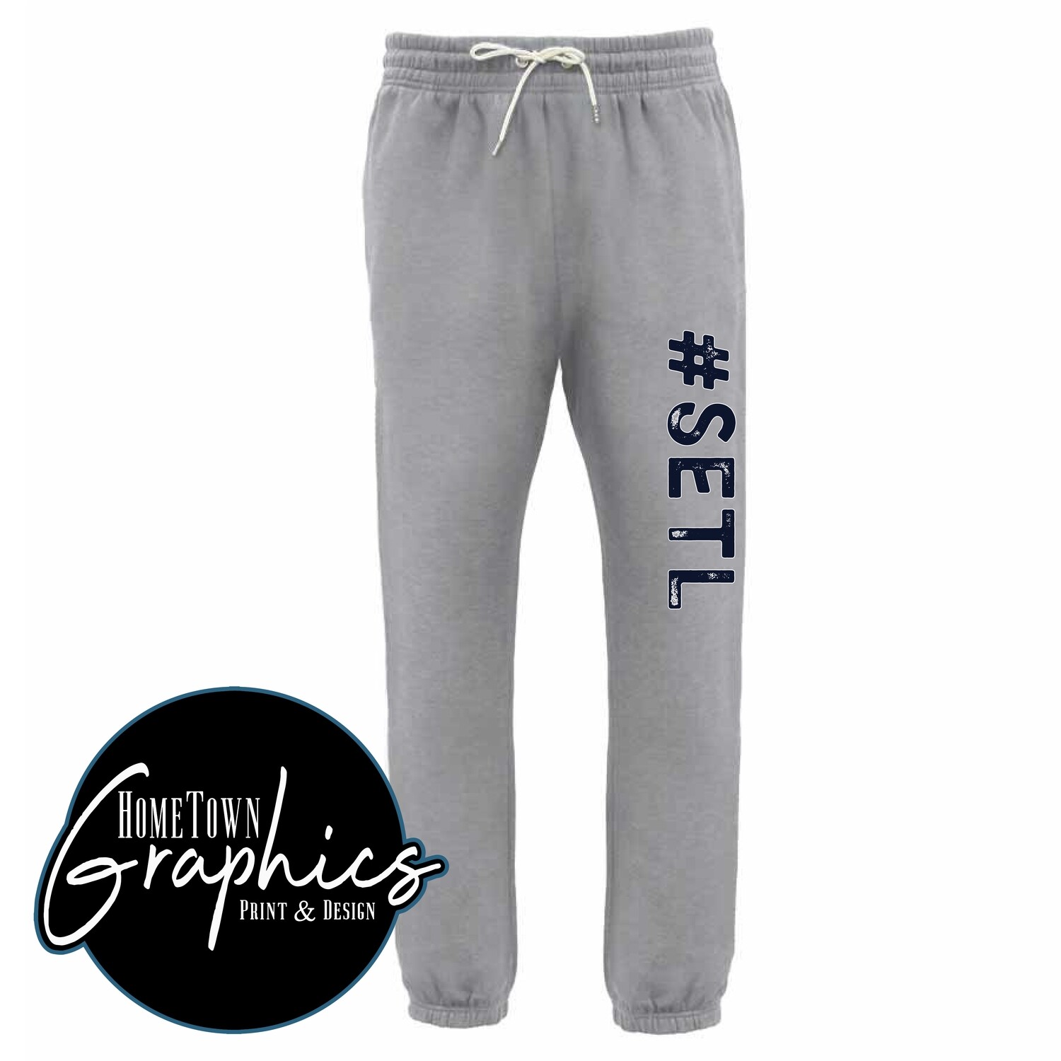 Garrett Wrestling Pennant Retro Joggers 8118