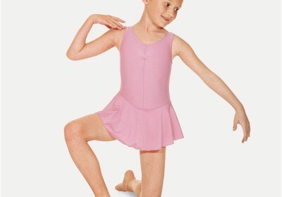 Pink Leotard with skirt