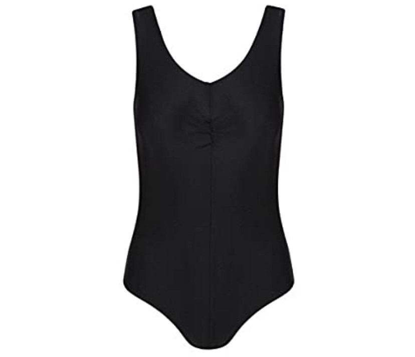 Black Sleeveless Leotard