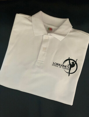 White Logo Polo Shirt
