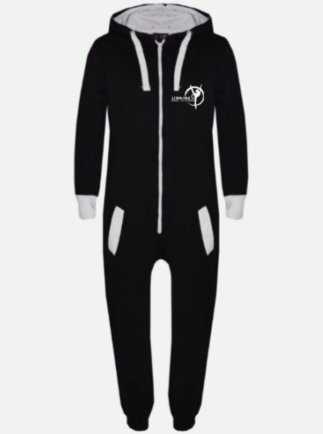 Black Personalised Logo Onesie