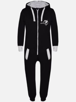 Black Personalised Logo Onesie