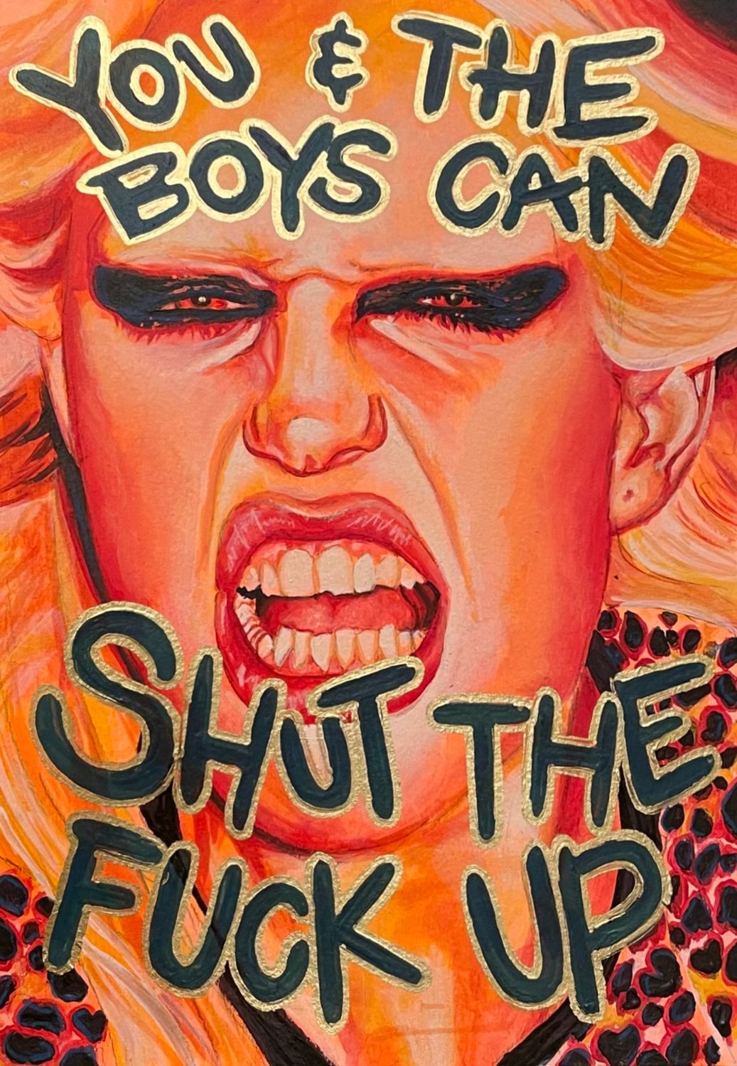Amyl &amp; The Sniffers Print