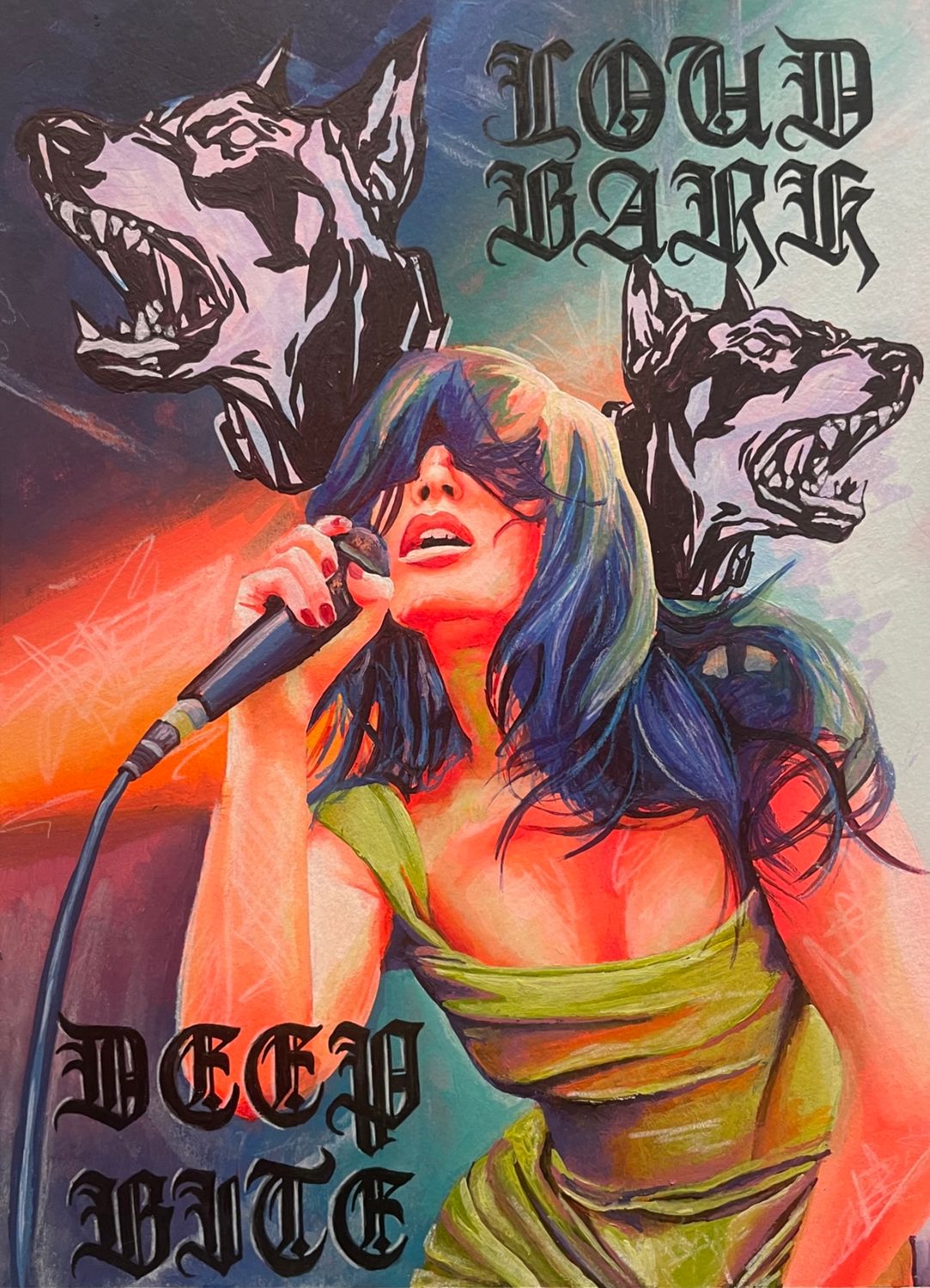 Loud Bark Print