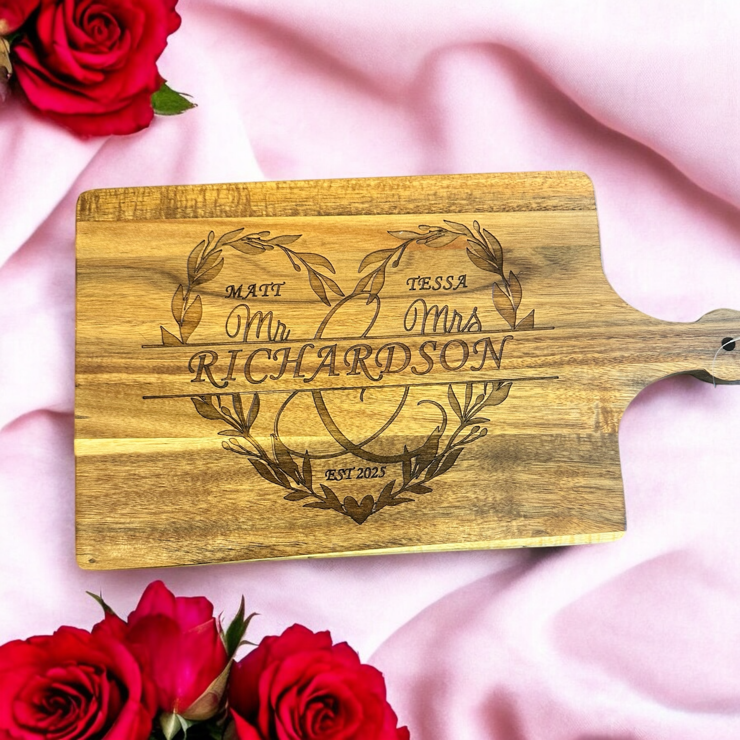 Personalized Cutting Board-Weddings -Anniversary-HouseWarming-Family Gifts