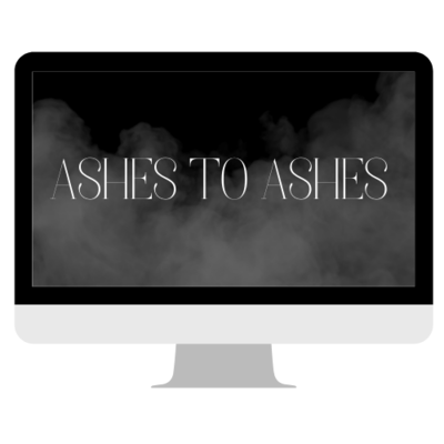 Ashes to Ashes Worship Kit