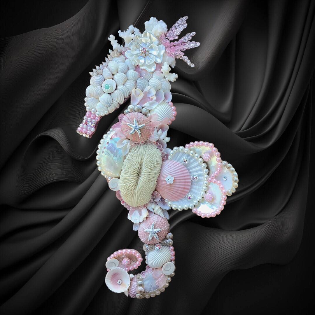 Soft Pink Seahorse
